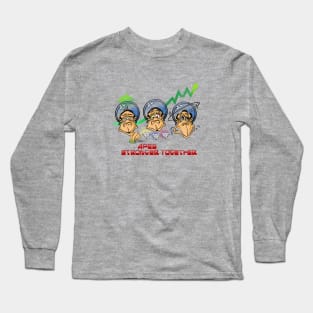 Wall Street Bets - Apes Stronger Together Long Sleeve T-Shirt